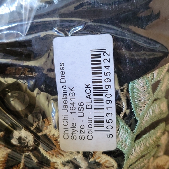 COPY - Chi-Chi halter neck lace crochet sheer ham midi dress, size us 6. - Picture 14 of 14